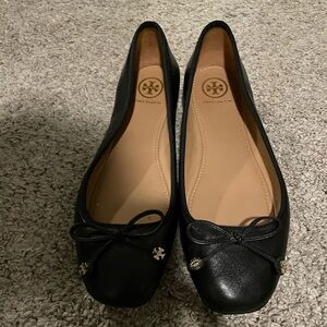 Tory Burch black flats size 7